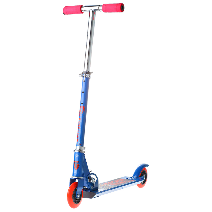 Самокат-снегокат зимний 2 в 1 "Super rider", цвет синий