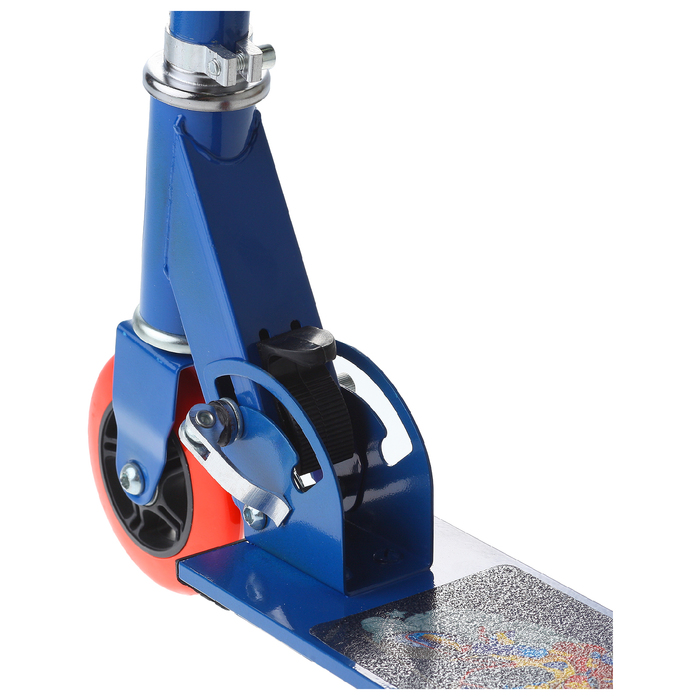 Самокат-снегокат зимний 2 в 1 "Super rider", цвет синий