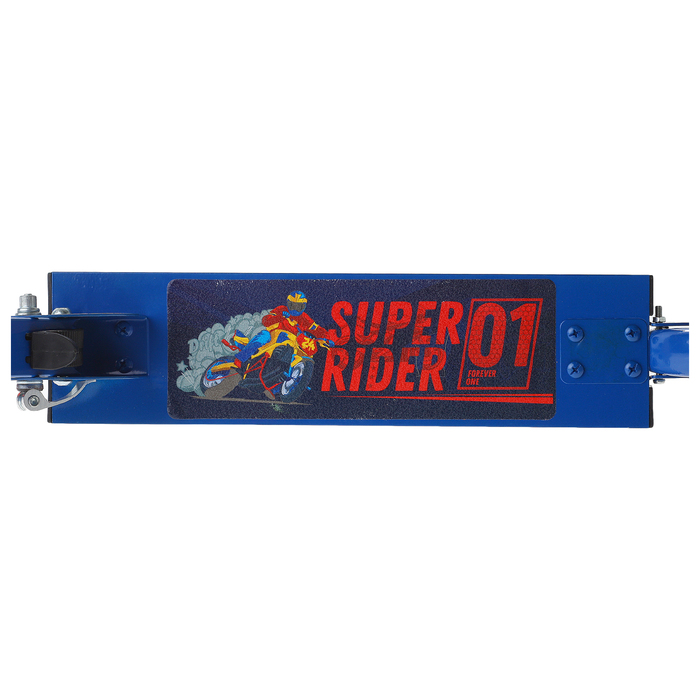 Самокат-снегокат зимний 2 в 1 "Super rider", цвет синий