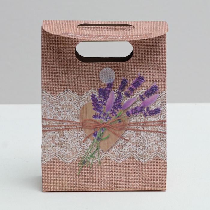 Пакет подарочный «Тебе на радость», 12 × 16 × 6 см,