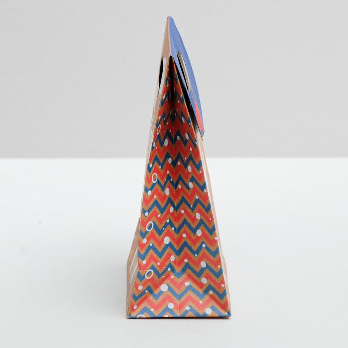 Пакет подарочный «Тебе», 12 × 16 × 6 см,