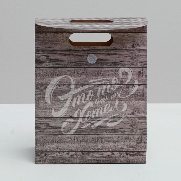 Пакет подарочный «Это то, что ты хотел», 18 × 23 × 10 см