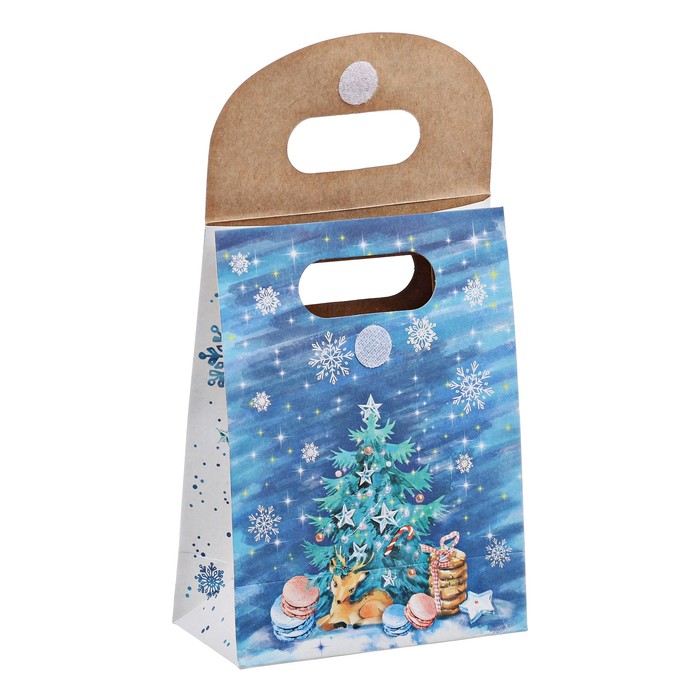 Пакет подарочный «Волшебного Нового Года!», 12 × 16 × 6 см