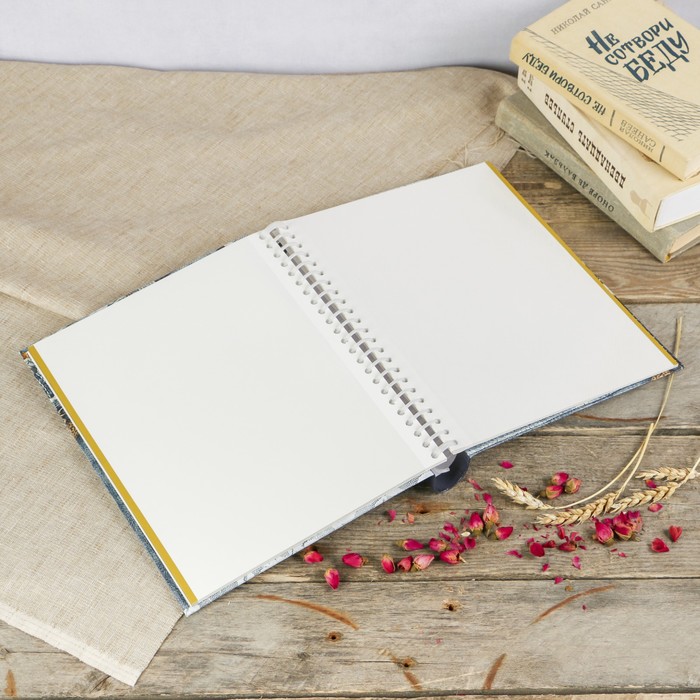 Фотоальбом магнитный 20 листов Image Art серия 14 джинс МИКС 23х28 см