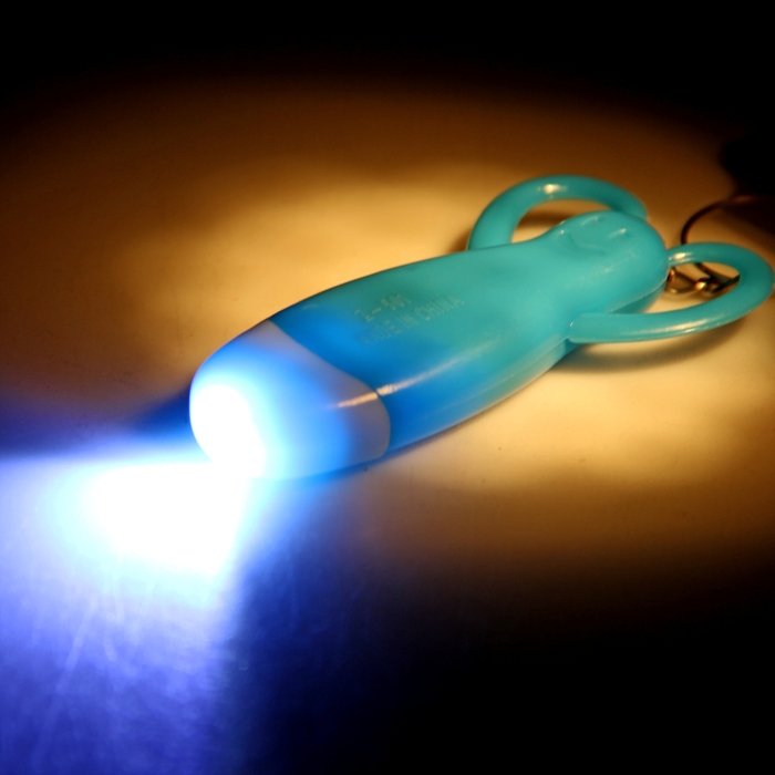 Фонарик свет на кольце "Фигурка" МИКС