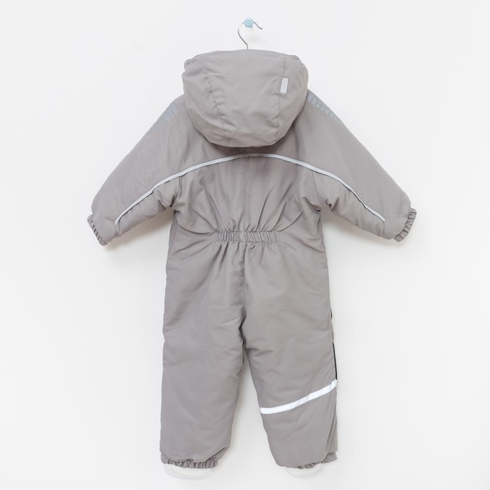 Комбинезон для мальчика Омега, рост 98 см , цвет серый 10805-81