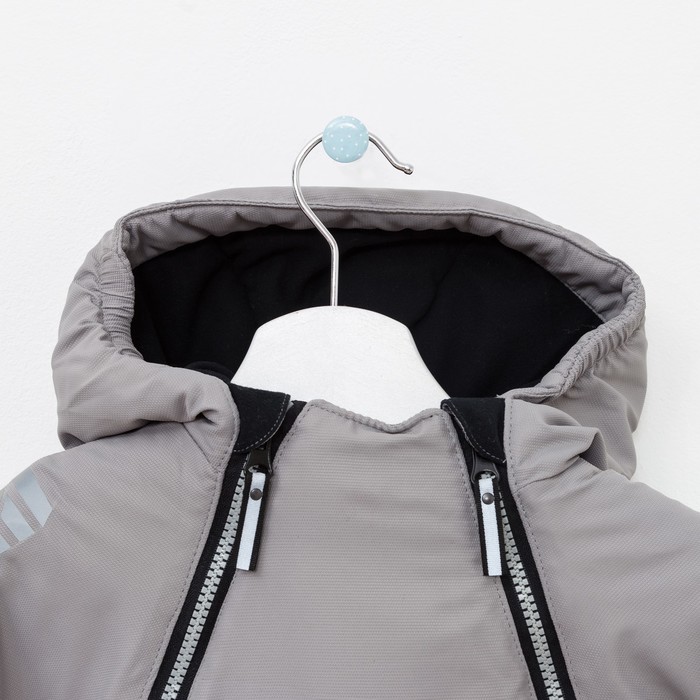 Комбинезон для мальчика Омега, рост 98 см , цвет серый 10805-81