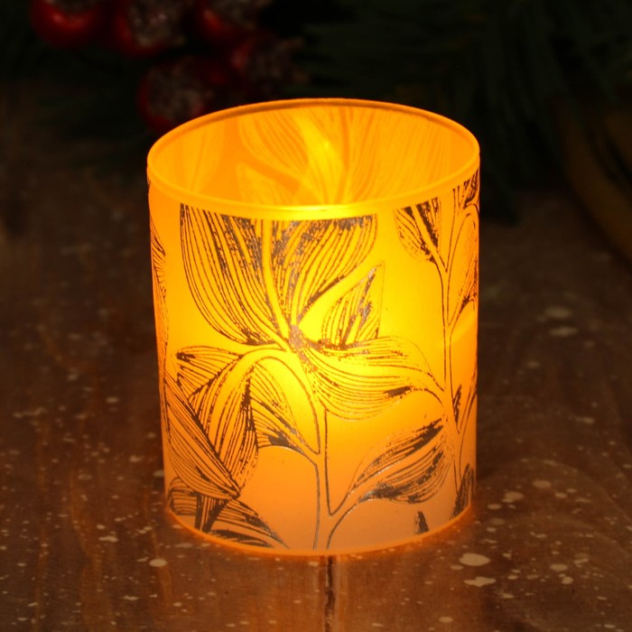 Электронная свеча "Листья"