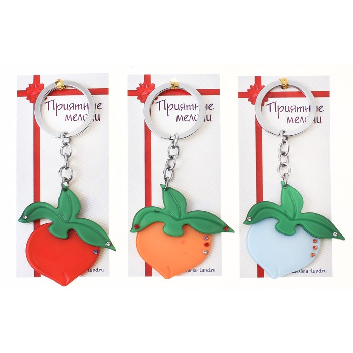 Брелок "Сочный персик", цвета МИКС