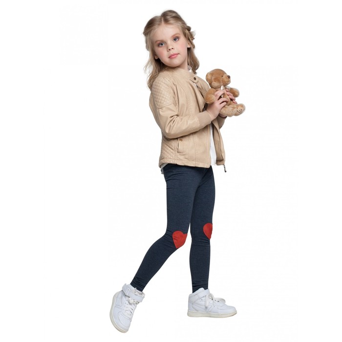 Легинсы для дев. JUDY, р.110,116-56, navy