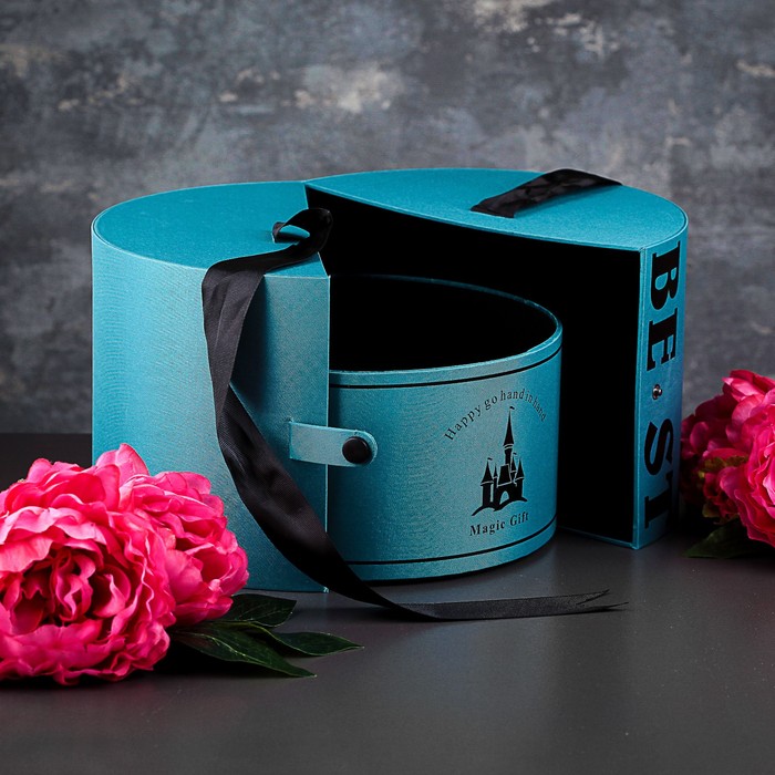 Коробка подарочная, 26 х 26 х 18 см, внутри 24 х 24 х 12 см