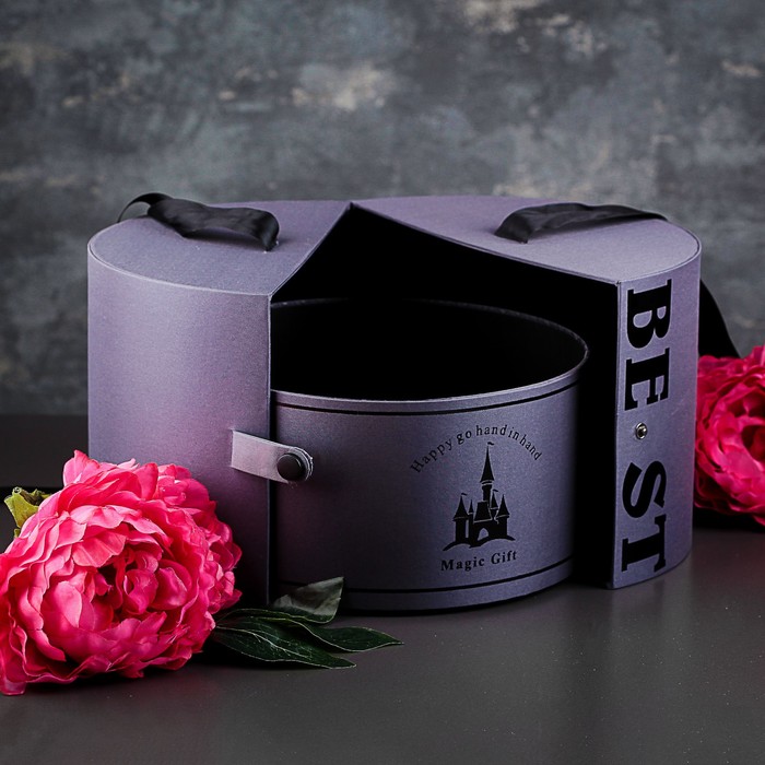 Коробка подарочная, 26 х 26 х 18 см, внутри 24 х 24 х 12 см