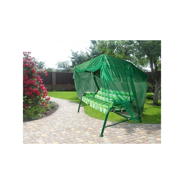 Качели садовые "Сиена" зеленые