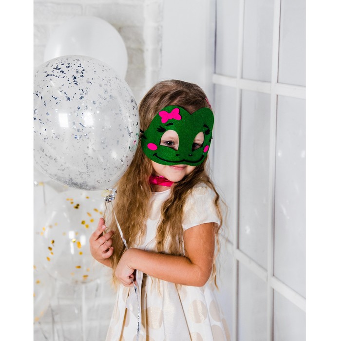 Карнавальная набор "Лягушка" (маска+бабочка)