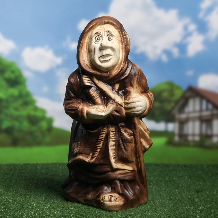 Сувенир-садовый " Попрошайка" шамот