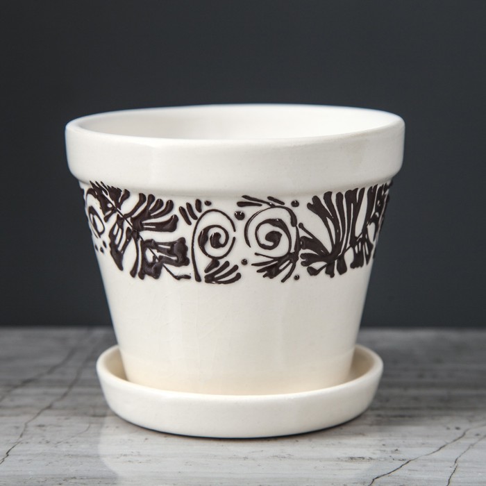 Кашпо "Классика" 0,24 л, микс