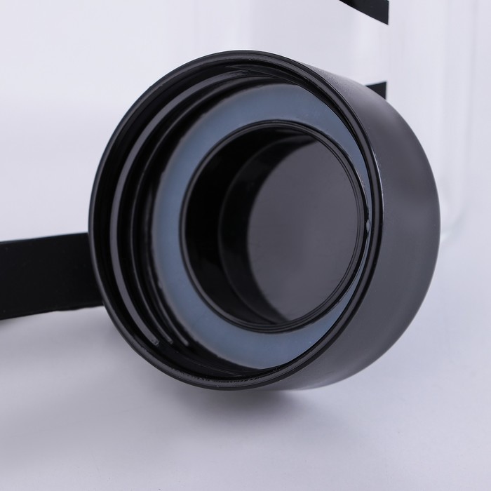 Бутылка двойное стекло 420 мл "Привет", рисунок МИКС