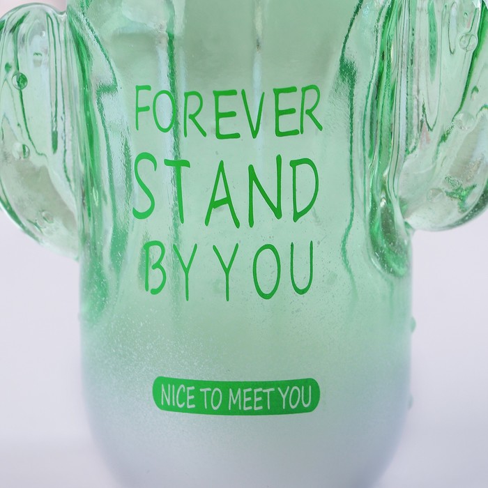 Бутылка 300 мл "Кактус", рисунок и цвет МИКС