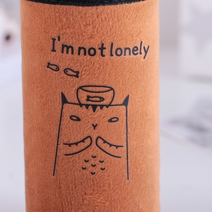 Бутылка 300 мл "В раздумьях", рисунок и цвет МИКС