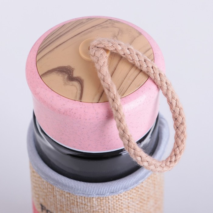 Бутылка 300 мл "Лесные жители", рисунок МИКС