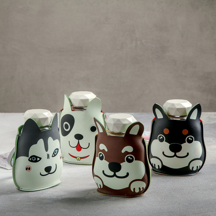 Бутылка 350 мл "Верный пёс", цвета МИКС