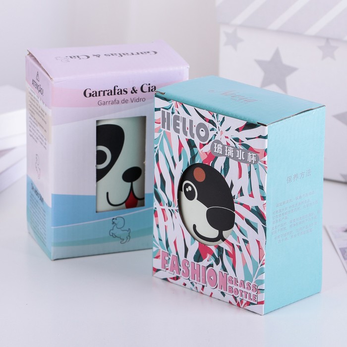 Бутылка 350 мл "Верный пёс", цвета МИКС