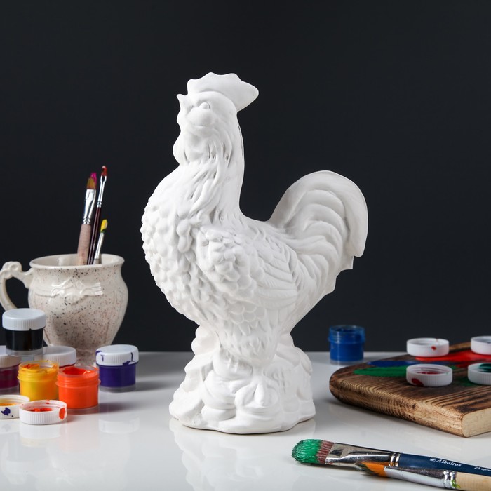 Копилка "Петушок банкир", под роспись