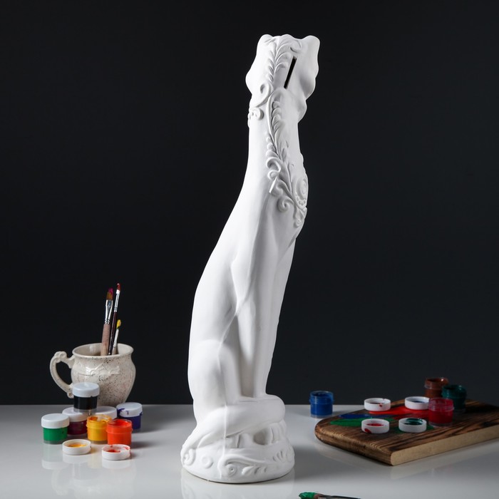 Копилка "Кошка Ожерелье" большая, под роспись