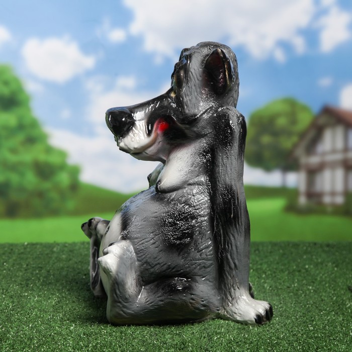 Сувенир садовый "Волк" "Ща спою", глянец