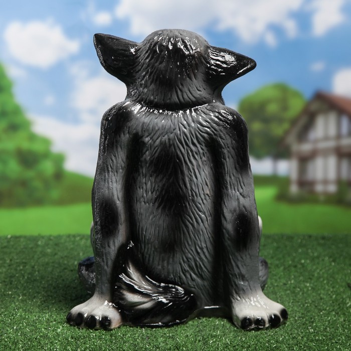 Сувенир садовый "Волк" "Ща спою", глянец