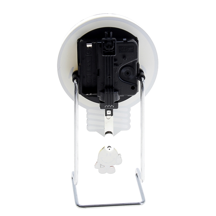 Часы настольные "Лампочка" на подставке, 19.5х13 см