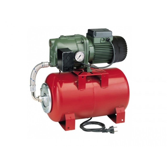 Насосная станция DAB AquaJet 132 M, с гидроаккумулятором, 1000 Вт, напор 46 м, 80 л/мин