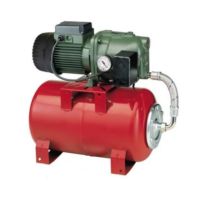 Насосная станция DAB AquaJet 112 M, с гидроаккумулятором, 1000 Вт, напор 54 м, 60 л/мин