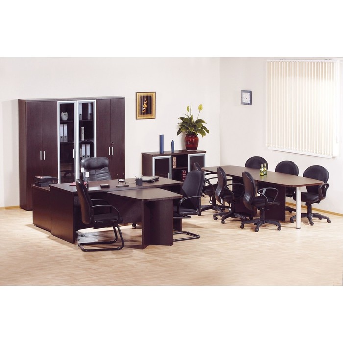 Тумба многофункциональная, 1200х450х860 мм, дуб венге