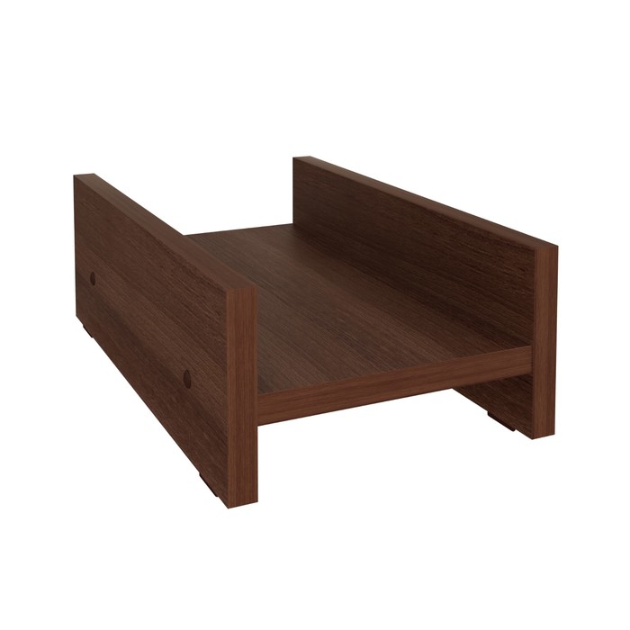 Тумба под системный блок, 270х450х150 мм, орех пегас