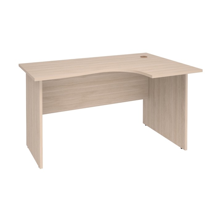 Стол эргономичный правый, 1350х900х750 мм, дуб кобург