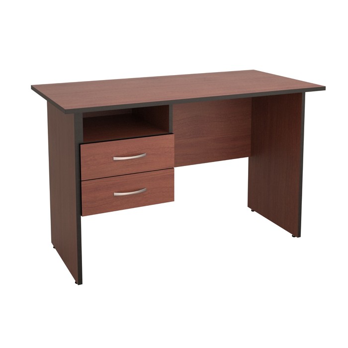 Стол однотумбовый левый/правый, 1200х600х750 мм, итальянский орех