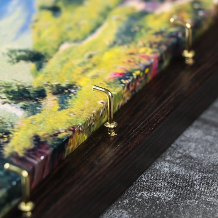 Ключница открытая "Тропинка в лес" 35х25х3 см