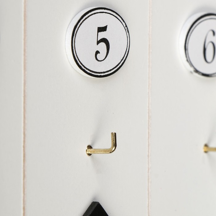 Крючки декоративные дерево "Наш дом" 32х24х2 см