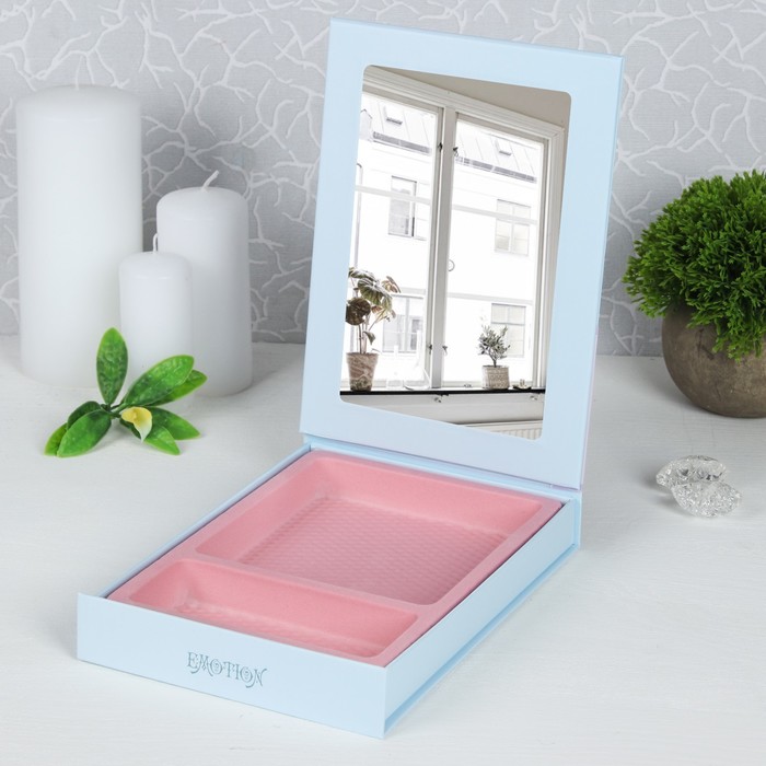 Зеркало со шкатулкой "Девушки", одностороннее, цвет МИКС