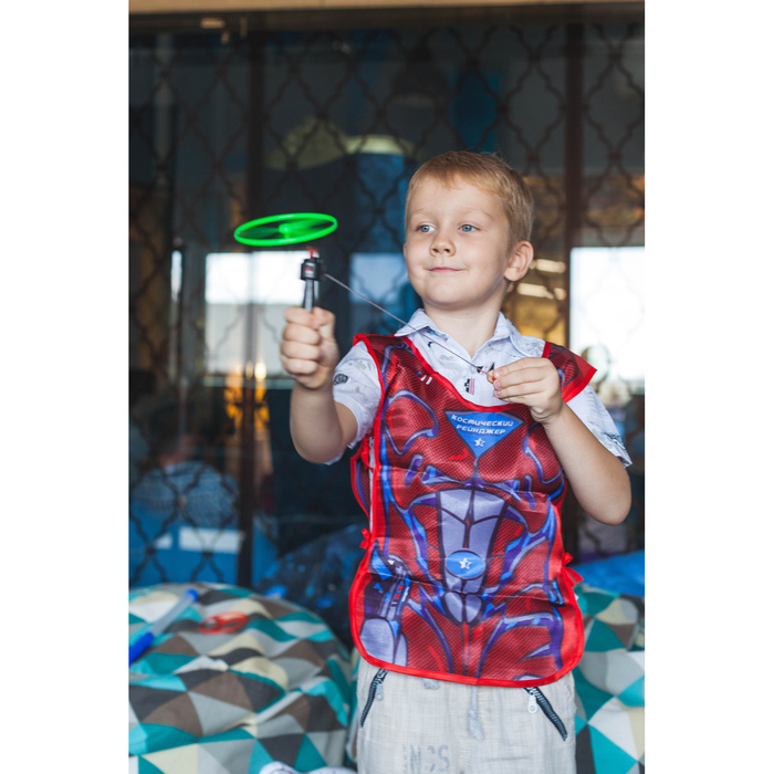 Игровой набор для мальчиков "Космические войны": жилетка, жезл, вертушка