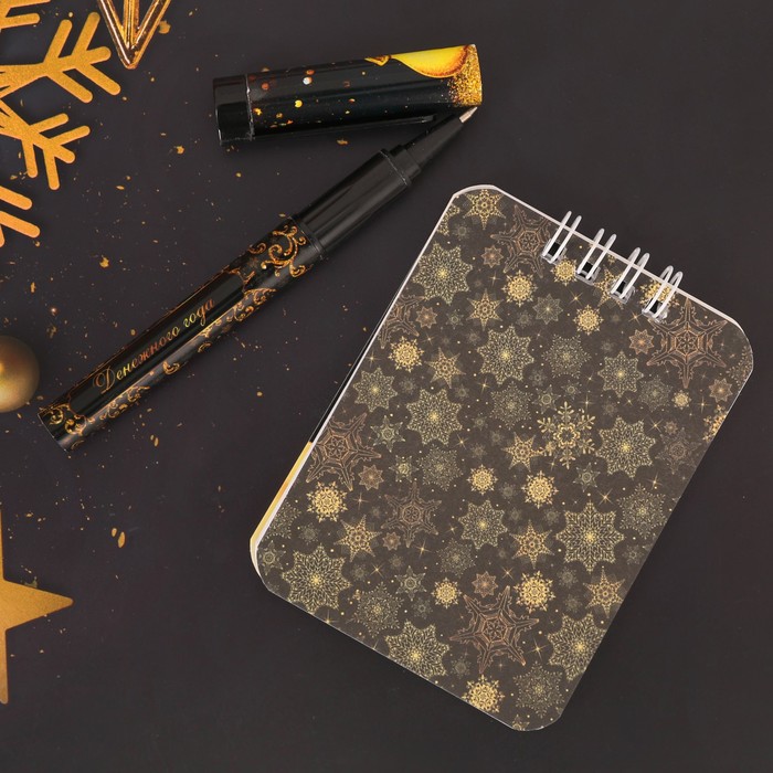 Набор "Денежного года!", ручка + блокнот