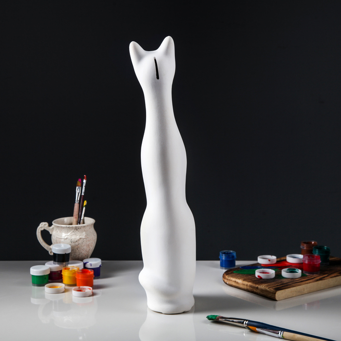 Копилка "Кот большой", под роспись