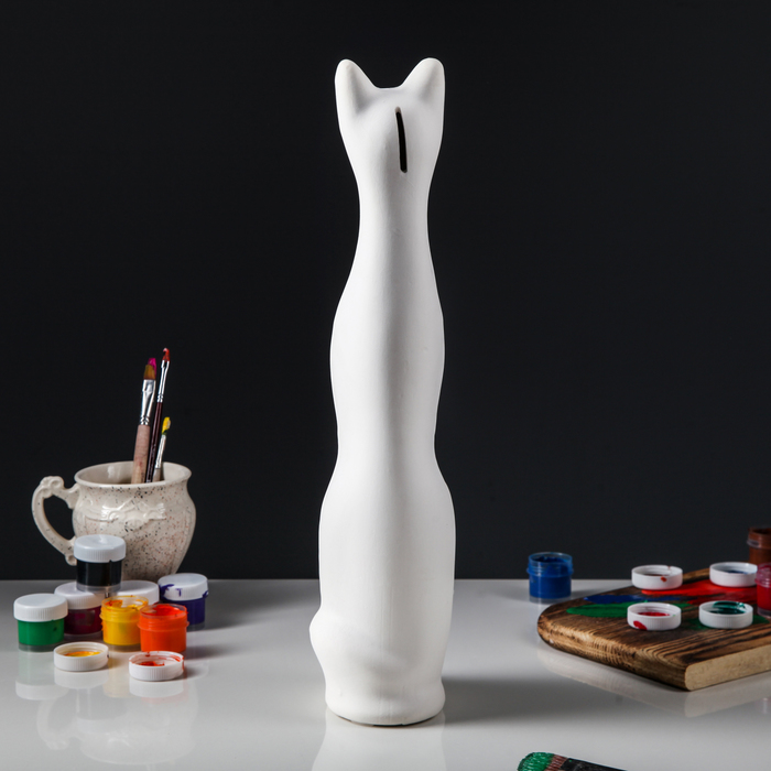 Копилка "Кот" средний , под роспись