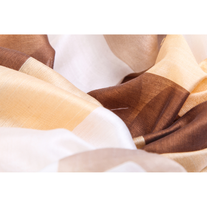 Палантин Тк274/4 цвет бежевый, р-р 70х180