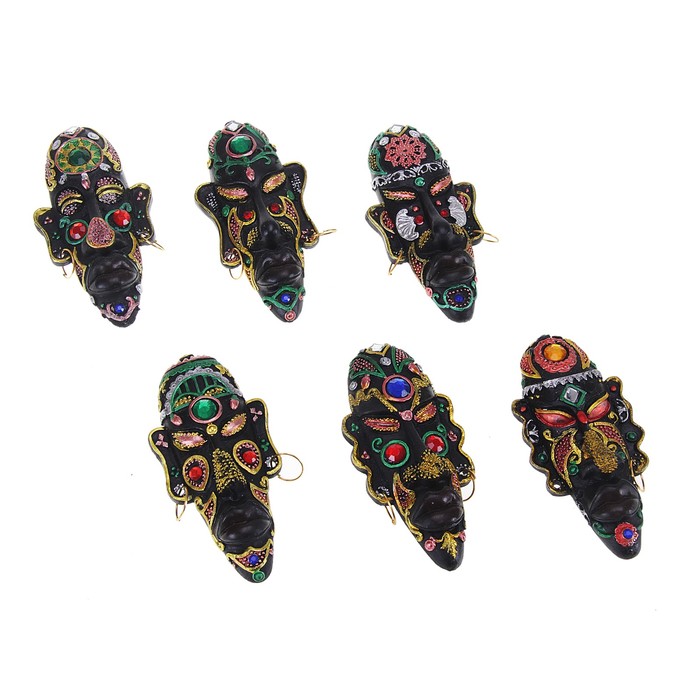 Маска с магнитом "Толстогубики" мини, набор из 6 шт.