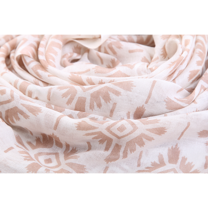 Палантин Тк499/1 цвет бежевый, р-р 70х180