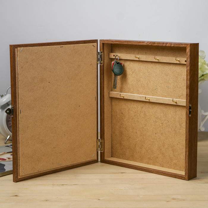 Ключница Пирамида "Дивный сад" Шоколад 30х25х5 см