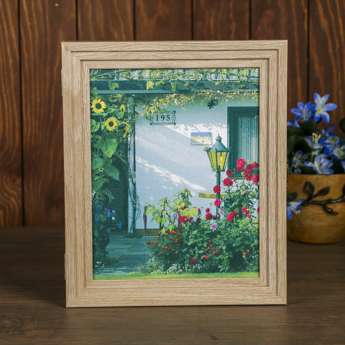 Ключница Пирамида "Дивный сад" Янтарь 30х25х5 см