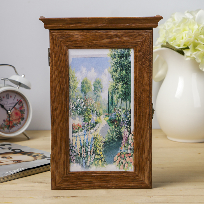 Ключница "Природа" Шоколад 28,5х20х6 см